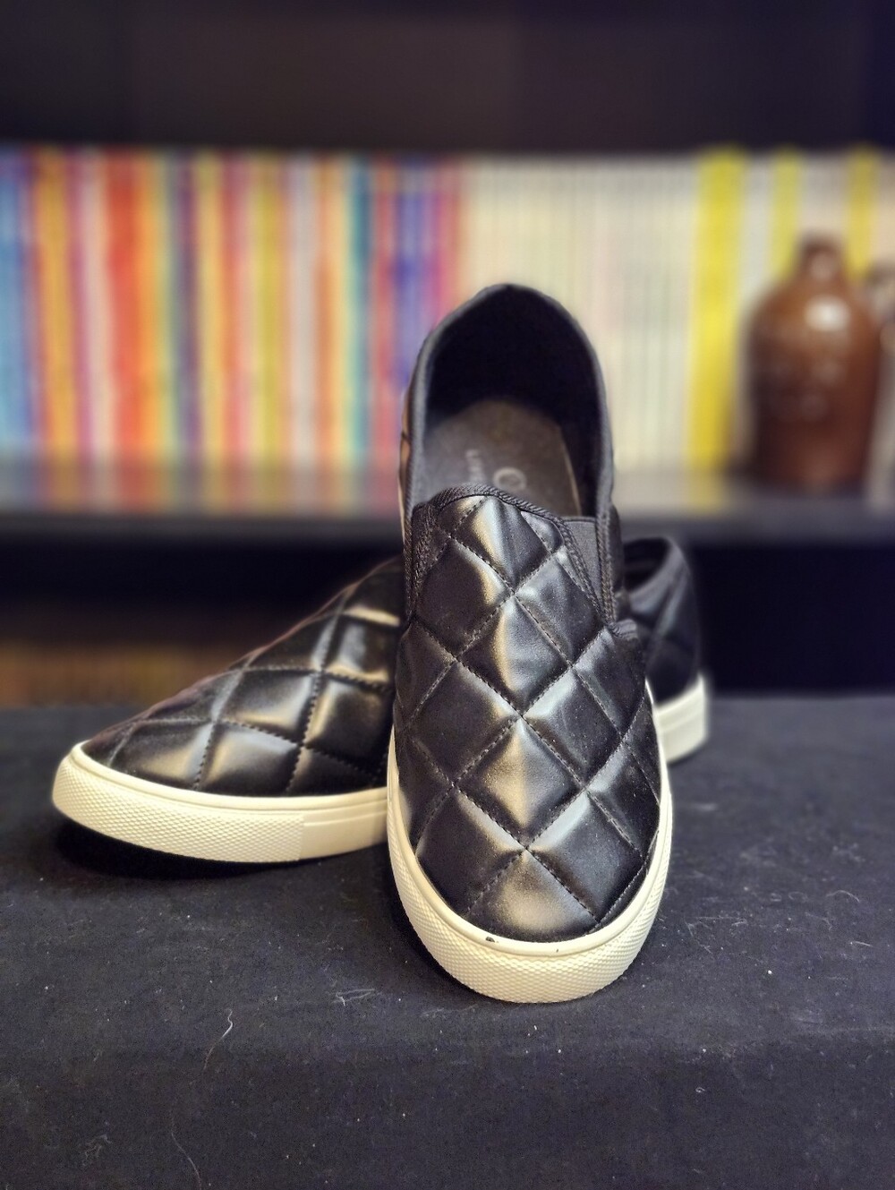 Catos Quilted Slip On Shoes